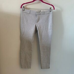 Banana Republic black/white Tailored Fit petite pants